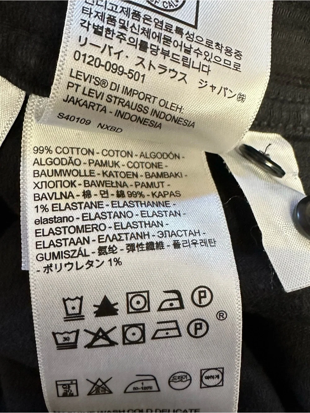Levi’s men’s Jackson Worker Overshirt black corduroy shacket medium